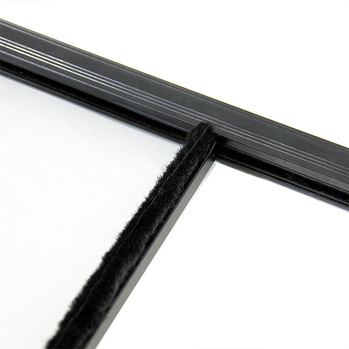 Форточка накладная со сдвижным стеклом, левая 607x334
