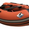 Надувная лодка ПВХ, ORCA 360 НДНД, оранжевый/черный