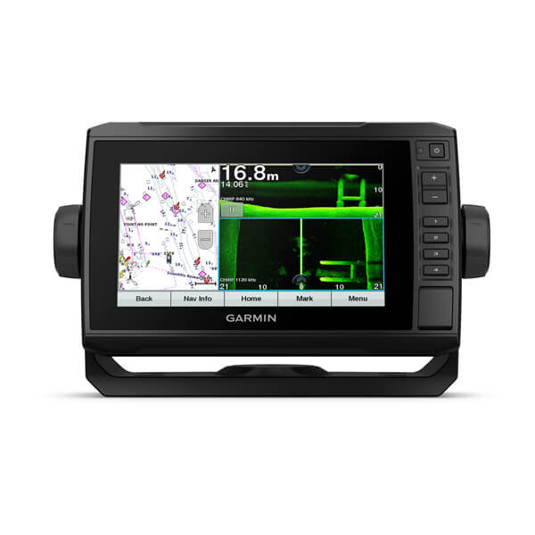 Картплоттер Garmin ECHOMAP UHD 72SV с боковым сканированием и ультравысокой детализацией