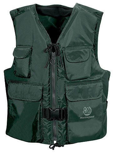 Жилет страховочный Angling Vest II 50-70 кг, зеленый