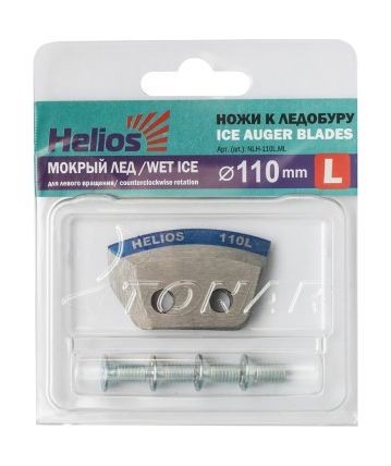 Ножи к ледобурам Тонар d100 мм полукруглые - мокрый лед левое вращение (NLH-110L.ML)