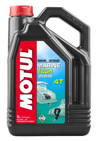Моторное масло MOTUL MARINE TECH 4T 25w40 (5л)