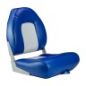 Кресло мягкое складное, обивка винил, цвет синий/серый, Marine Rocket