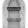 Надувная лодка ПВХ, АКВА 3200 НДНД, светло-серый/графит