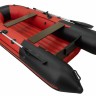 Надувная лодка ПВХ, Таймень NX 3200 НДНД, красный/черный