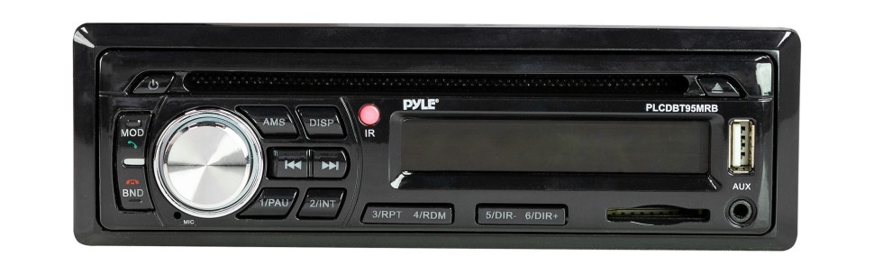 Аудиосистема 1DIN PYLE PLCDBT95MRB, комплект