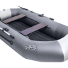 Надувная лодка ПВХ, Таймень NX 270 НД Комби, графит/светло-серый
