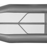 Надувная лодка ПВХ, Rocky 415  НДВД, фальшборт, серый