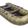 Надувная лодка ПВХ, Ривьера Компакт 3200 СК Камуфляж, камыш