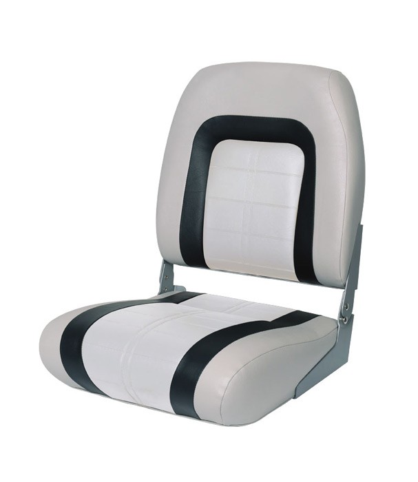 Сиденье мягкое Special High Back Seat, серо-белое