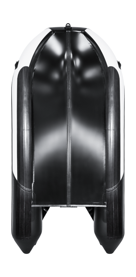 Надувная лодка ПВХ, Ривьера Максима 3400 СК Комби, светло-серый/черный