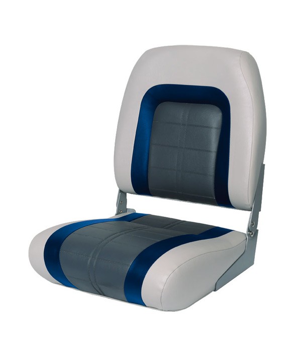 Сиденье мягкое Special High Back Seat, серо-синее
