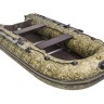 Надувная лодка ПВХ, Ривьера Компакт 3200 СК камуфляж темный камыш