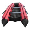 Надувная лодка ПВХ, ORCA 360F НДНД, фальшборт, красный/черный